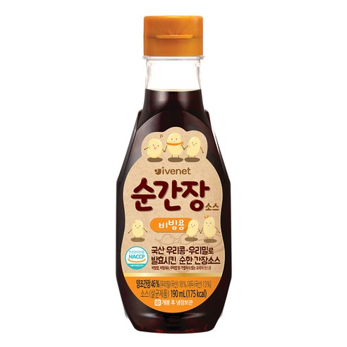 양념 식재료 추천 순위 아이배냇베베 순간장 소스 190ml, 비빔용, 190ml, 1개 베스트 제품