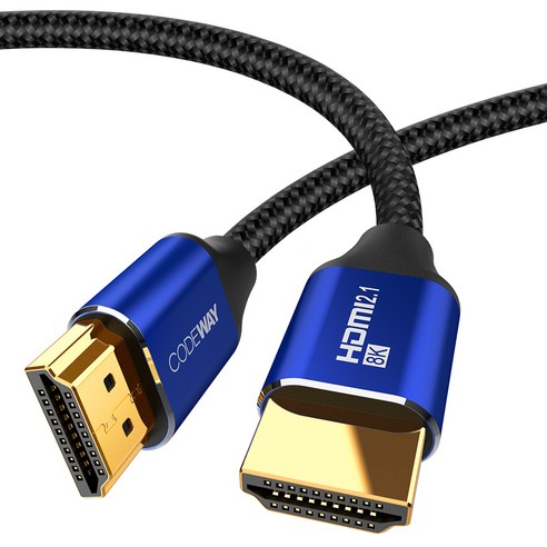 hdmi 케이블 추천 순위 코드웨이 HDMI 2.1v UHD 8K 케이블 이제품 하나로 끝