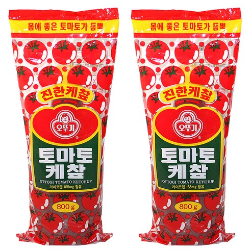 토마토 케첩 추천 순위 오뚜기 토마토케찹, 800g, 2개 아이템