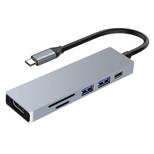 usb 3.0 멀티리더기 추천 순위 이츠굿텐 6in1 USB C타입 멀티 허브 USB3.0 HDMI 미러링 SD mSD 이제품 하나로 끝