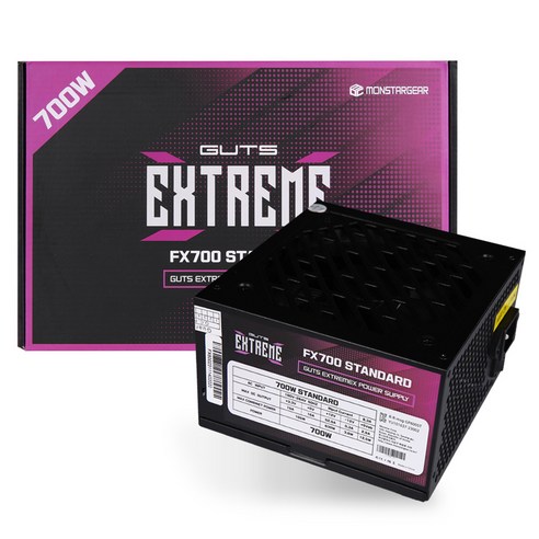 파워 서플라이 추천 순위 GUTS 몬스타기어 80PLUS 파워 서플라이 ATX GUTS EXTREMEX FX700 STANDARD 지금 인기있는 제품